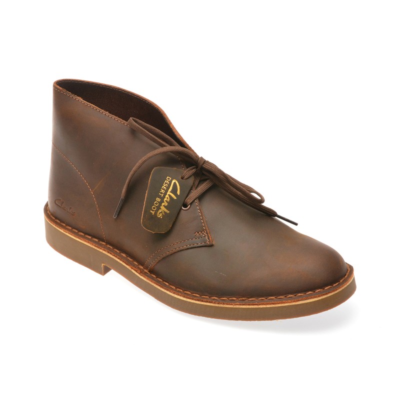 Ghete elegante CLARKS maro