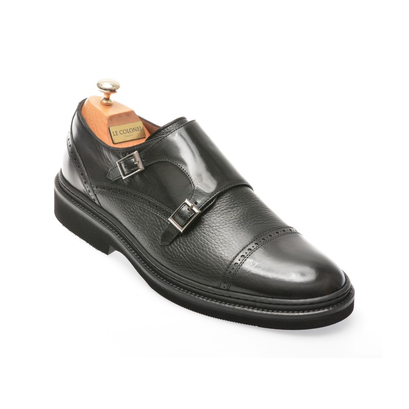 Pantofi eleganti LE COLONEL negri