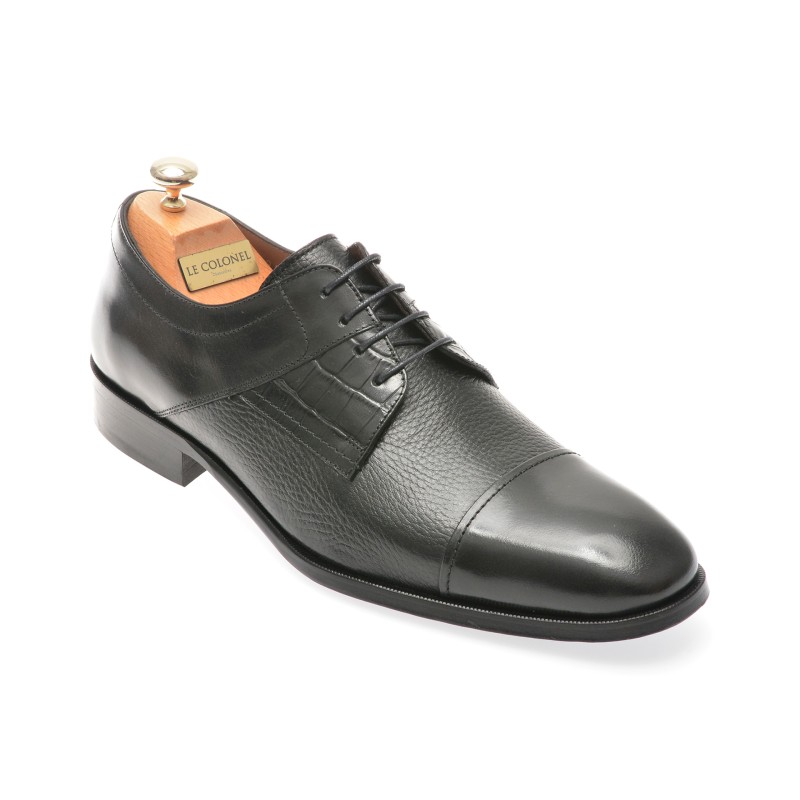 Pantofi eleganti LE COLONEL negri